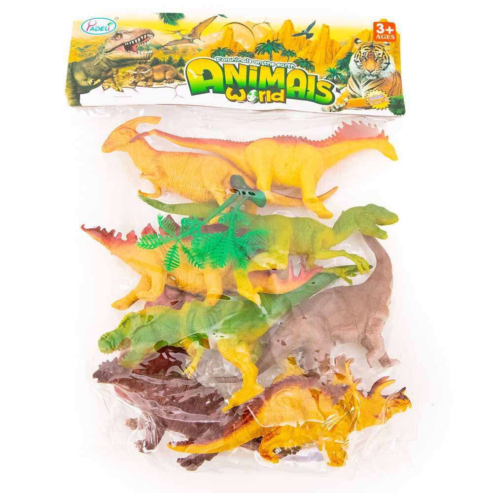 Jungle Animal World Toy Set Of Assorted Wild Animals - For Kids